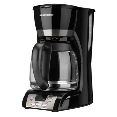 Cafetière 12 Tasses Avec Horloge Programmable