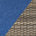 Blue Cushion/Gray Frame
