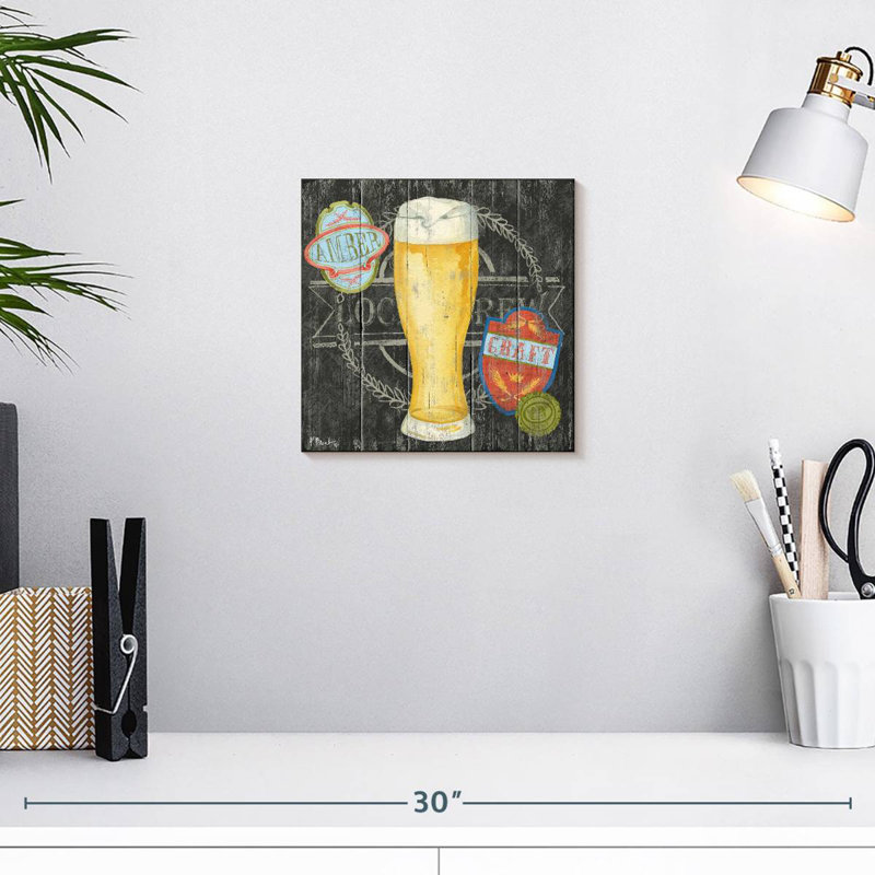 Yarlin Craft Brew I, 10" H x 10" W