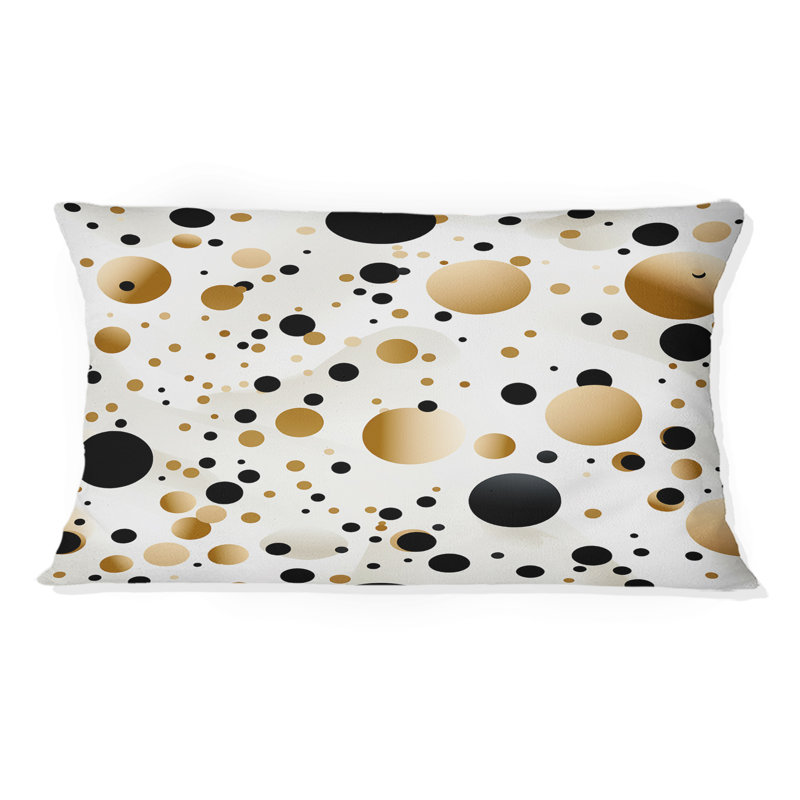 Minimalist Beauty - Motif à pois I - Coussin en polyester