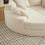 Fauteuil inclinable rond 2 en 1 surdimensionné-164071314