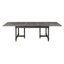 Table de salle à manger extensible Largent