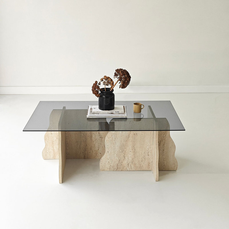Table basse, Travertine
Fume