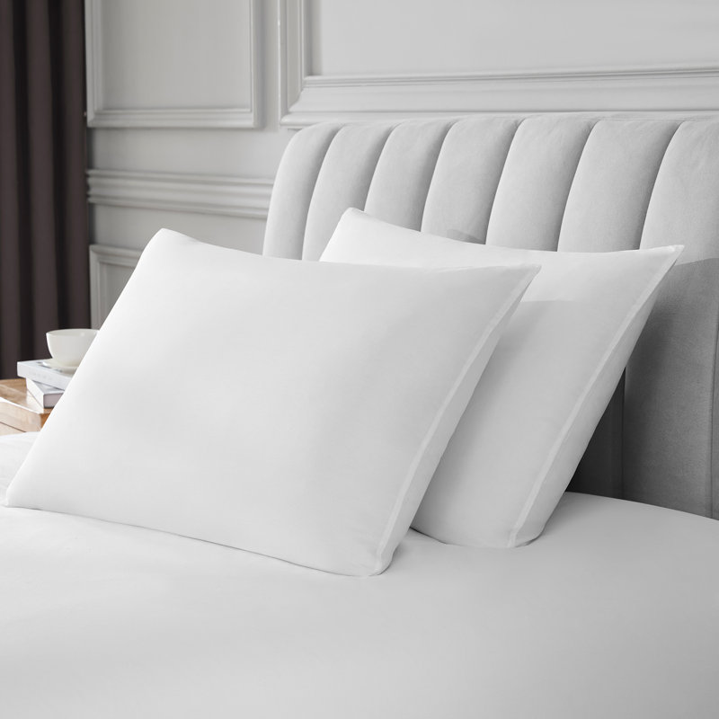 Protège-oreiller en coton avec fermeture à glissière, Standard