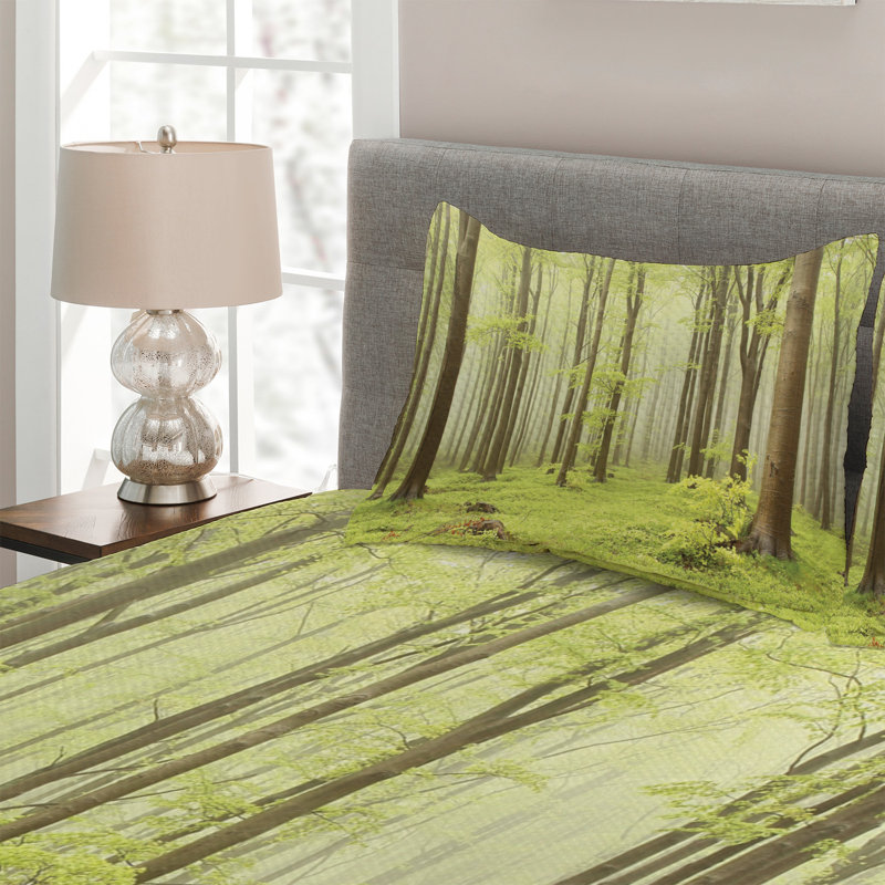 Rustic Polyester Coverlet