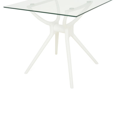 Tomasi Glass Top Dining Table