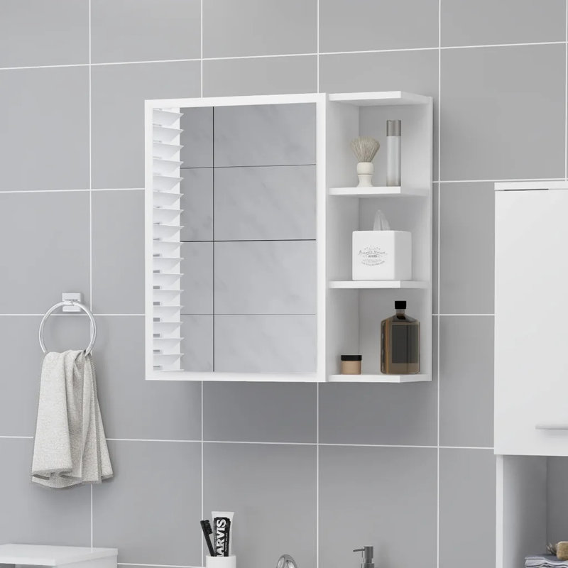 Adiza Bathroom Cabinet, White