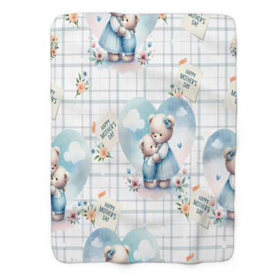 Mommy Teddy - 1 Piece Blanket