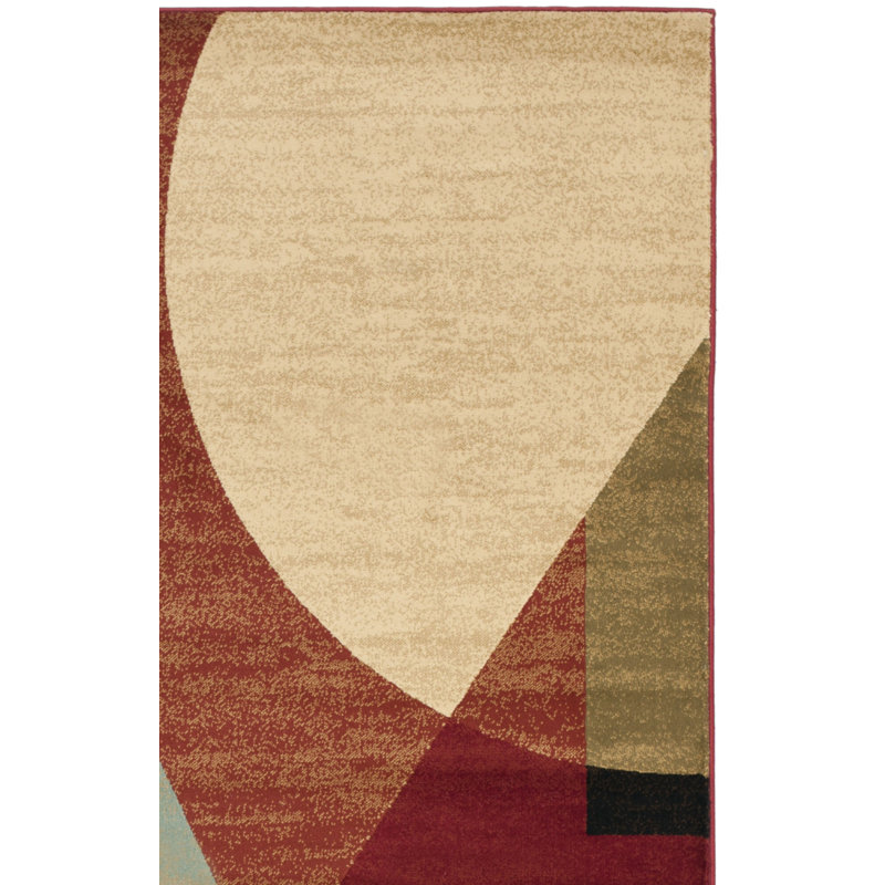 Charis Performance Abstract Rug, Runner 2'4" x 9'