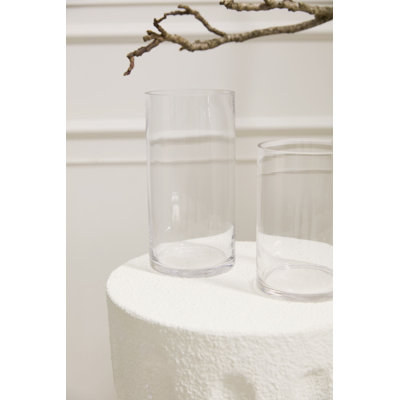 Clear Cylinder Vase