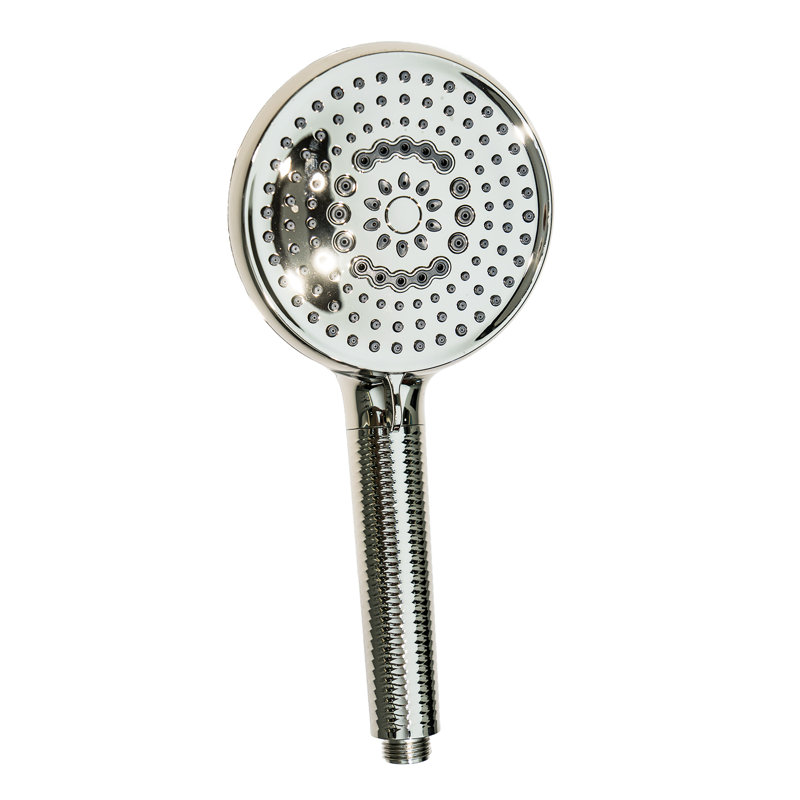 Douche à main à 10 fonctions Kingston, Chrome poli