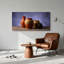 Art mural en terre cuite et vases en céramique noire sur bois-927984592