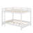 Queen Over Queen Size Bunk Bed, Bunk Bed Frame With Ladder And Guardrail For Kids Teens Adult, Maximize Space-2136094672