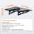 2 Piece Metal Floating Shelf-1152367529