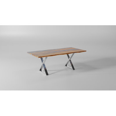 Genut Live Edge Sheesham Dining Table