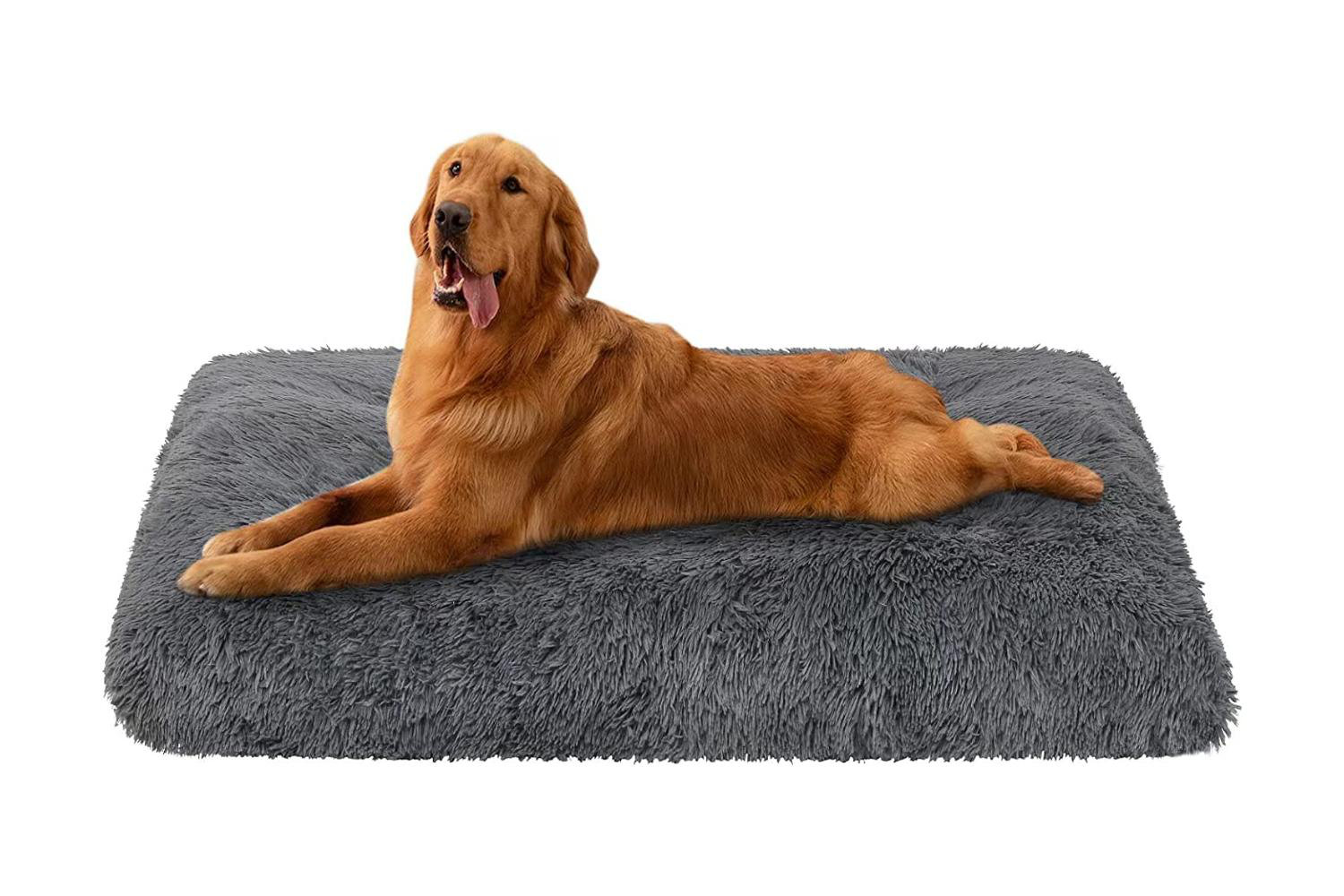 Faux Fur Orthopedic Dog Bed, Pet Rug for Dogs, Washable Pet Beds
