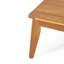Ensemble de conversation d'extérieur en bois d'acacia avec corde 4 pièces