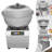 Stainless Steel Dough Mixing Machine with Mixing Basin