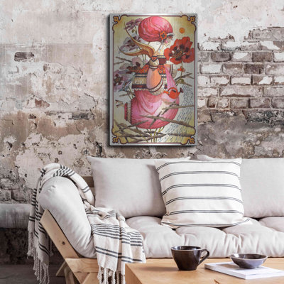 Red Barrel Studio® «The Rain Angel» par David Galchutt, art mural en métal