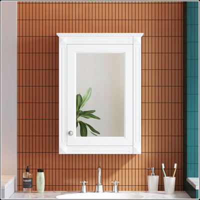 W H Medicine Cabinet Mirror