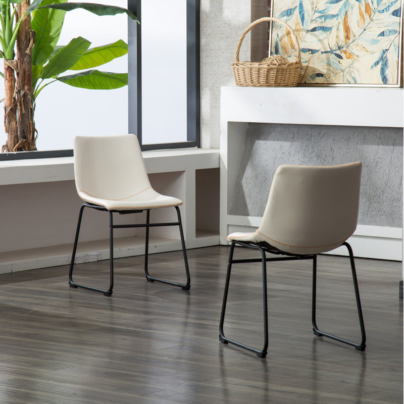 2 chaises Lotusville Vintage, blanc