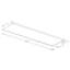 Reeana Metal Wall Mounted Shelving Unit-137662370