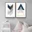 Ensemble de 2 reproductions de cadres photo sur toile-86834474-86834475