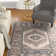 Tapis oriental ivoire et beige Coello