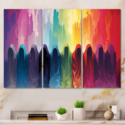 Prière de l'Islam dans l'unité - Art mural de l'Islam