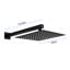 Pomme de douche murale 12 "-114230276