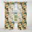 Mangue Bloom - motif tropical IV - Rideau tropical - Velours obscurcissant - 1 panneau-107598535