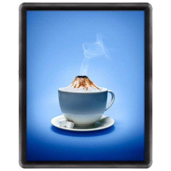 Snap Frame, 22" H x 18" W x 0.47" D, Black