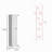 Storage Broom Closet White
