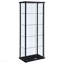 Vitrine noire à 4 tablettes-133427318