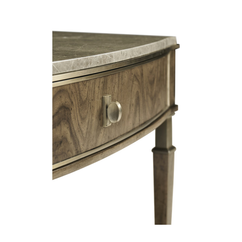 Barcelona 1 - Drawer Solid Wood Nightstand
