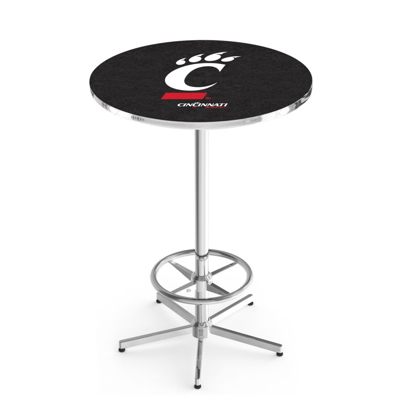NCAA Round Dining Table, University of Cincinnati