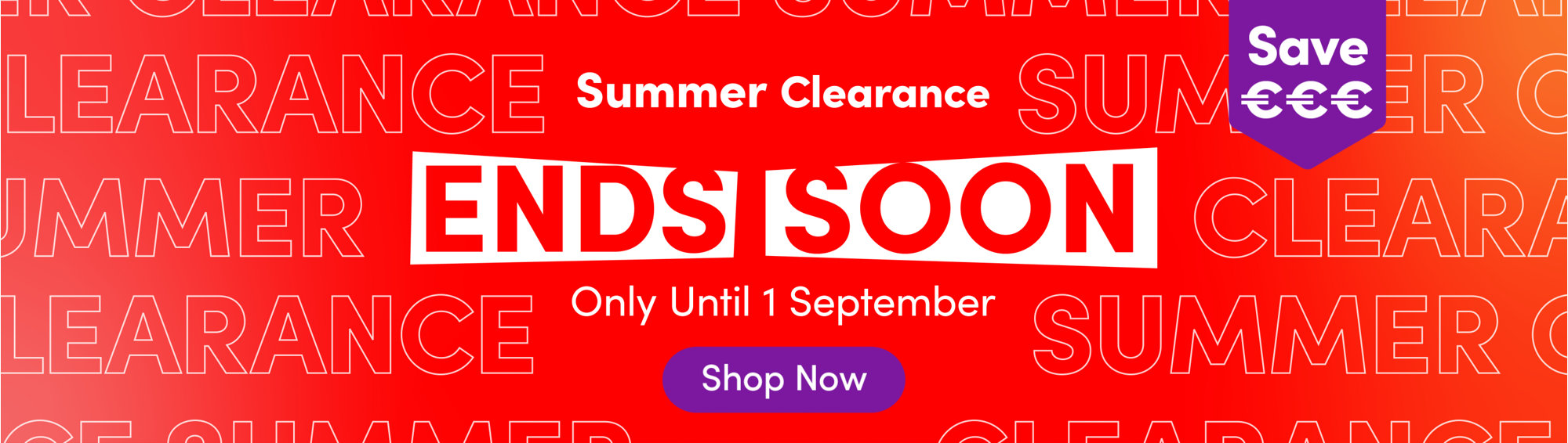 Late August Sale