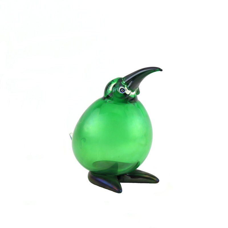 Verre de Murano vert kiwi