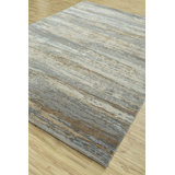 Contemporary One-of-a-Kind Rectangle 9' X 11'11" Hand Knotted Area Rug