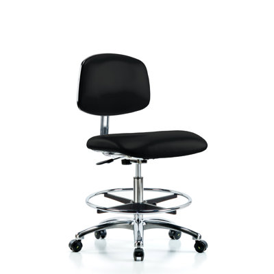 Blue Ridge Ergonomics Vinyl Drafting Chair