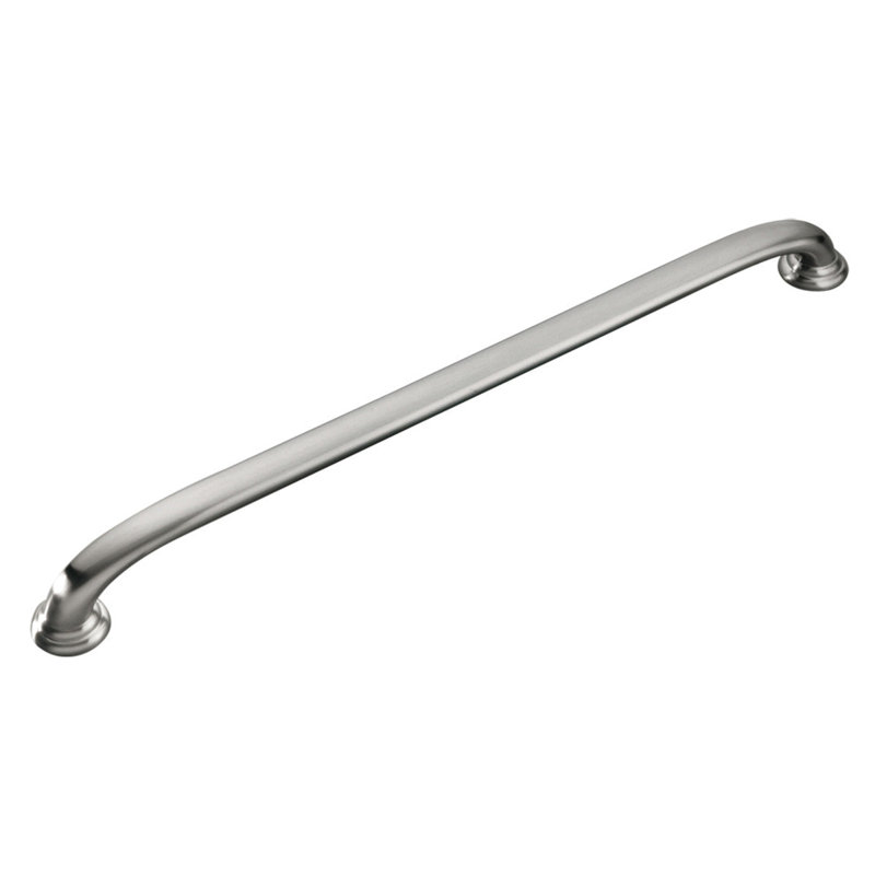 Zephyr 18-Inch Satin Nickel Appliance Pull with Mounting Hardware