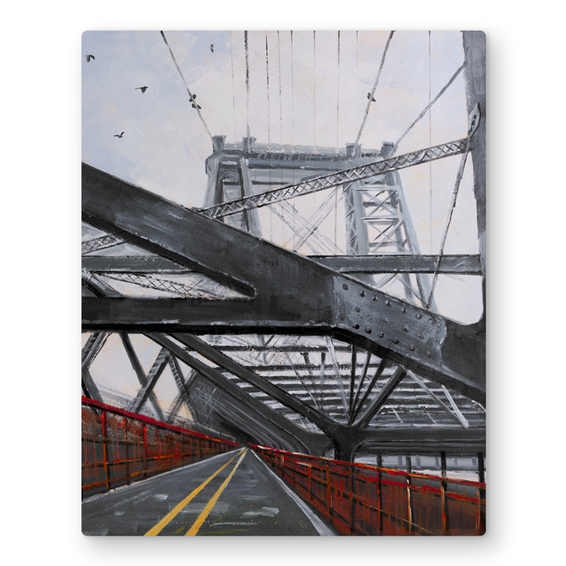 Bridge architecture - Cities Bridge metal print for home decor