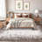 Machine Washable Modern Abstract Rug Non Slip Low Pile Rug Foldable Indoor Carpet for Living Room Bedroom Playroom Nursery-1538805239-1538805233