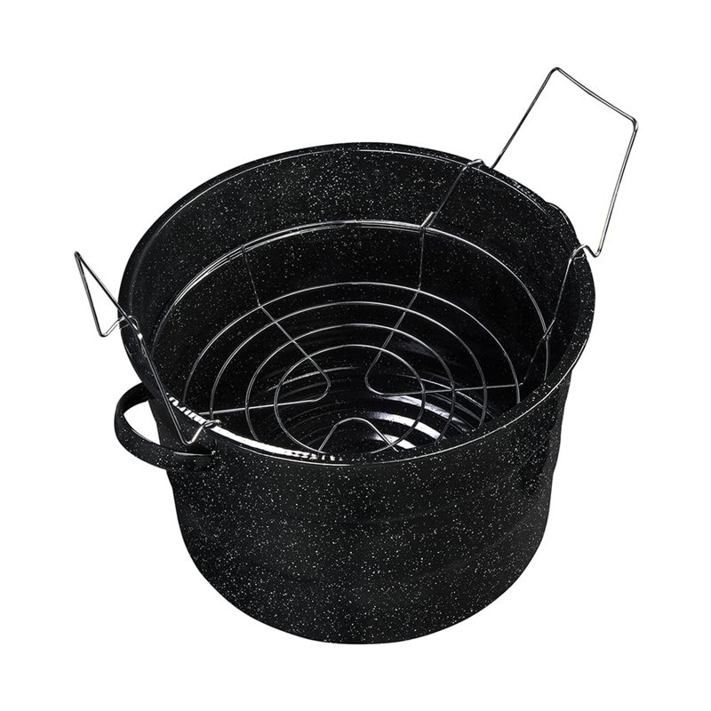 Cinsa Graniteware Canner/Rack 15.5 qt 1 pk