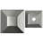 Poise Square Knob