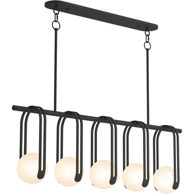 Kraga™ 45" Five-Light Linear Chandelier