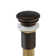 SinkSense 1.5" Pop-Up Sink Drain in Aged Copper - No Overflow