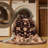 Machine Washable Overdyed Brown Area Rug-366658344