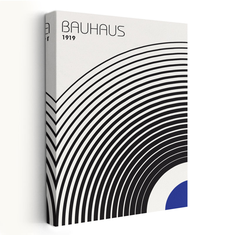 Bauhaus 4 - Design and Type Art moderne, H 60 po x l 40 po