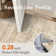 Tapis beige lavable avec envers antidérapant Ladonya